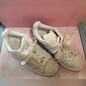 Adidas Campus 00s Women’s Suede Sneakers – Pink / Off-White -Size 8